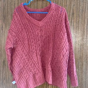 V-neck sweater